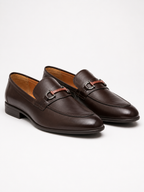 NOBLE Signature Bar Leather Loafer