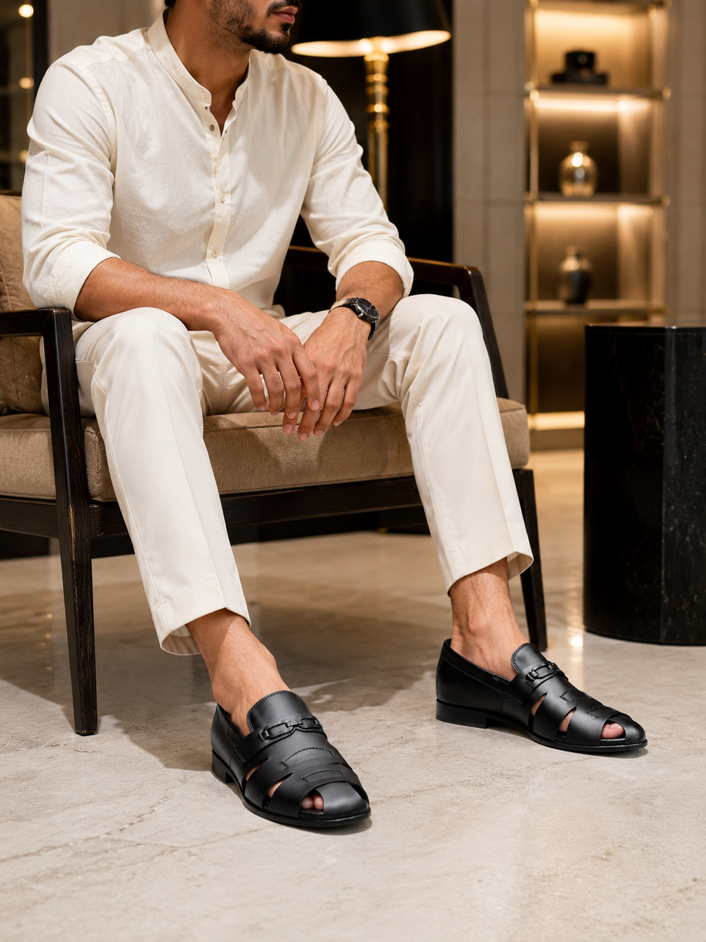 NOBLE Signature Roman Sandals