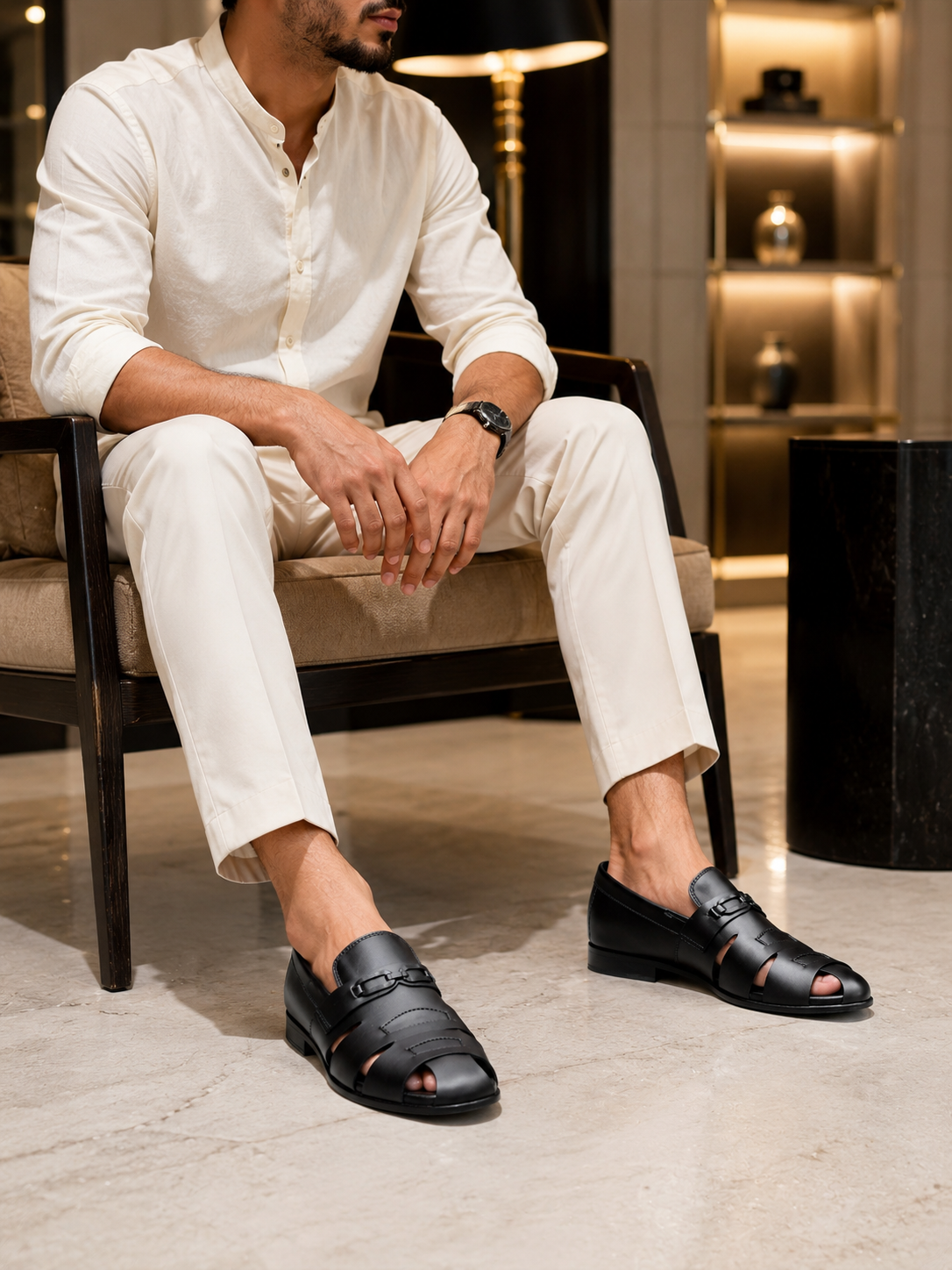 NOBLE Signature Roman Sandals