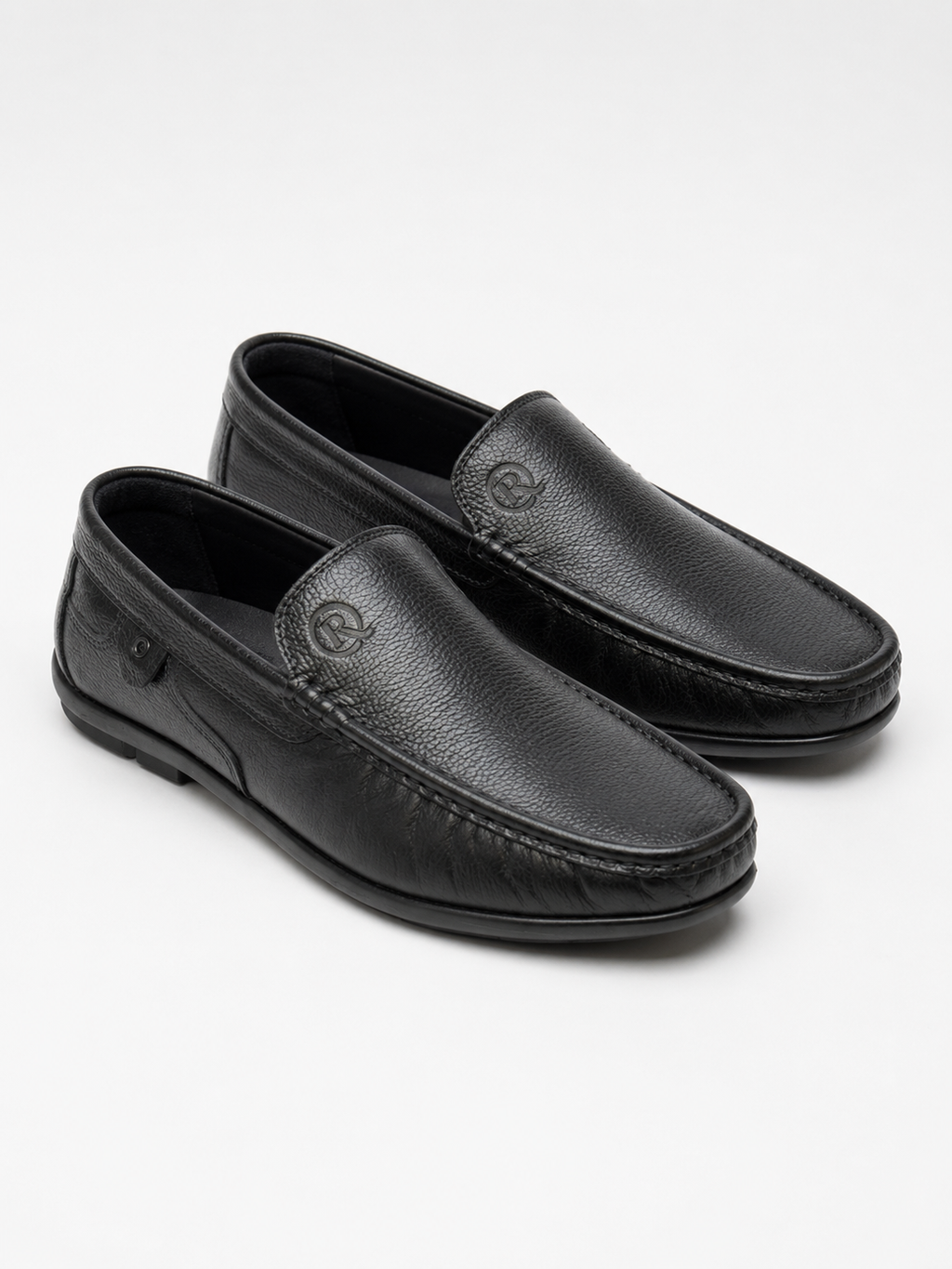 NOBLE Executive Penny Loafers – Black