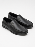 NOBLE Executive Penny Loafers – Black