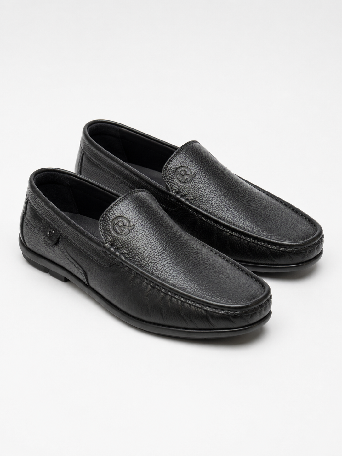 NOBLE Executive Penny Loafers – Black