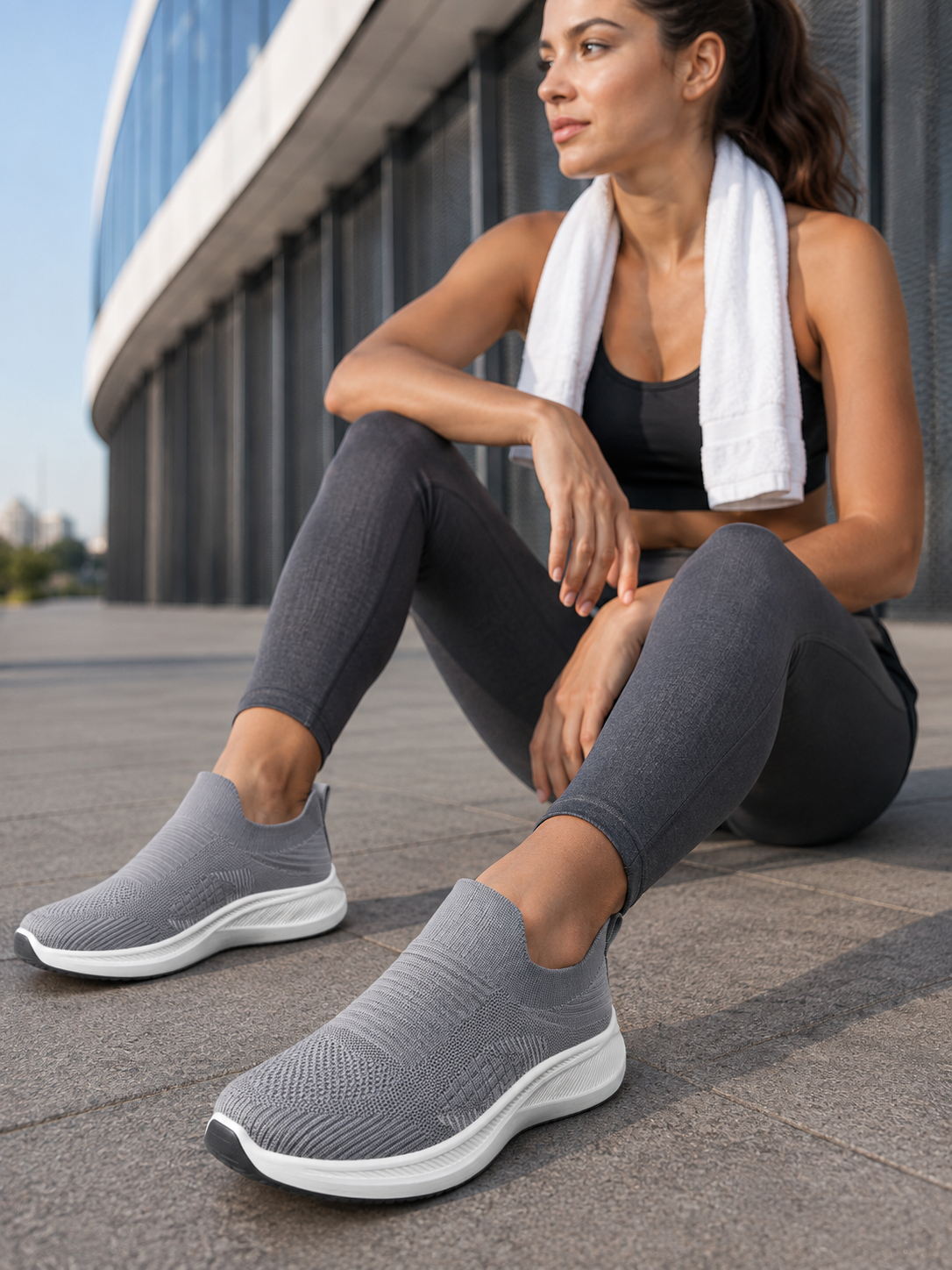 NOBLE Flex Knit Slip-On Sneaker