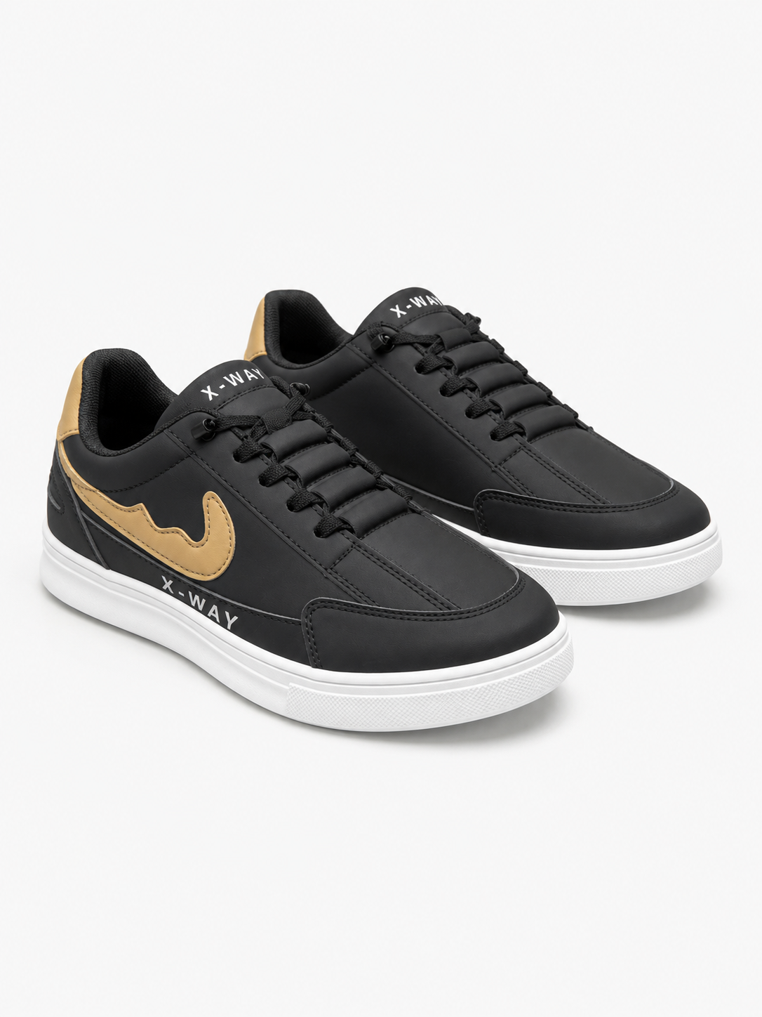 X-Way Urban Motion Sneakers – Beige & Brown
