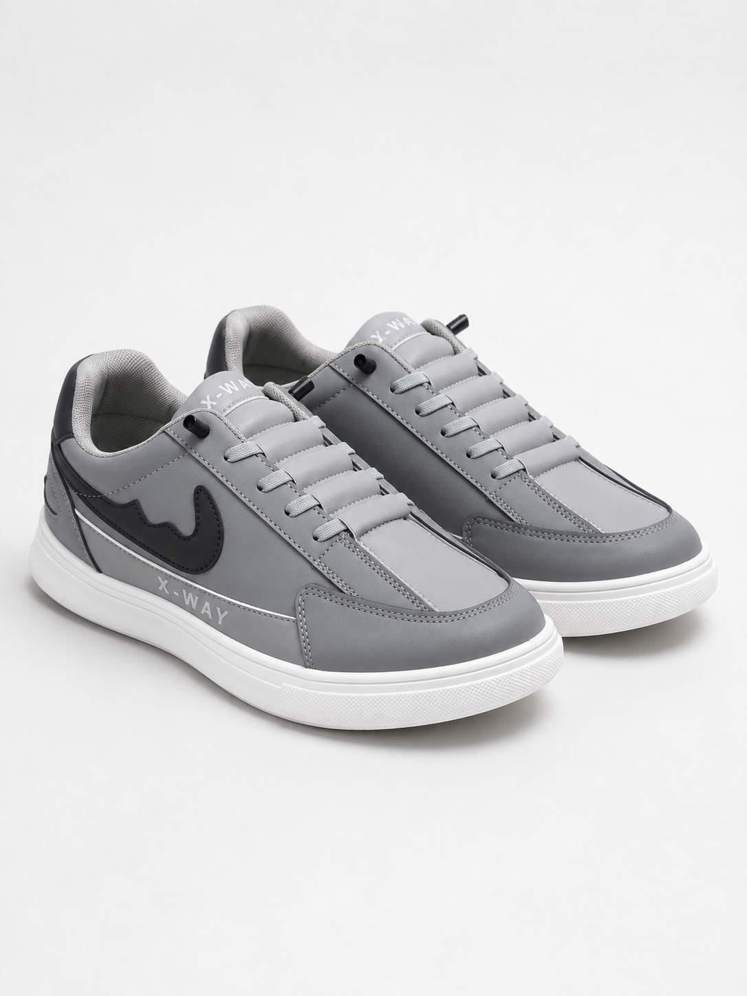 X-Way Urban Motion Sneakers – Beige & Brown